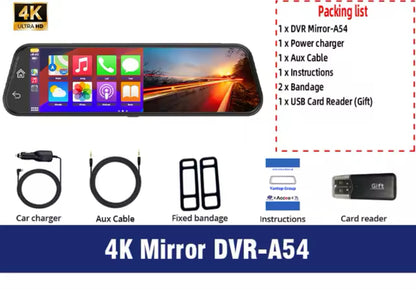 Mirror DashCam 4k ultra 32gb